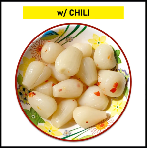 Pickled Pearl Onion Shallots with Chili (Whole Preserved Rakkyo Shallot 珍珠藠头) - 120 g