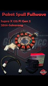 Paket spull Fullwave Supra X 125 Fi Injection Gen 2 2015 - Sekarang set kiprok Nmax original dan kabel kit fullwave