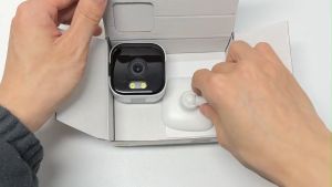 Hamrol  5MP WiFi Mini Cube Camera Indoor5G Hz Human Detection CCTV Security IP 5X Zoom O-Kam Pro APP