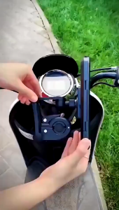 Holder Phone Waterproof 360 Stand Sepeda Motor Anti Air H601 Holder Stang Motor Anti Basah