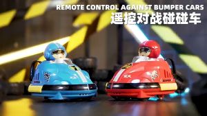 Double Person Version Remote Control Bumper Car Go Kart Battle Collide Karting Parent Child Interactive Toys 2Pcs Set Gift