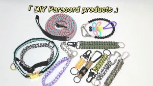 Outdoor Multifunctional Paracord Keychain Bottle Opener Tactical Survival Tool Carabiner Hook Cord Backpack Buckle for Outdoor Camping&Hiking