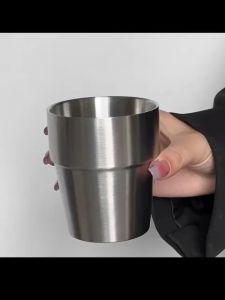 Cốc inox 2 lớp inox 304 GORILLA CHEF kiểu dáng đơn giản sang trọng an toàn cho sức khỏe 175-550ml