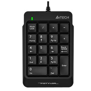 A4Tech | USB Wired External Numeric Keypad for Desktop Computers and Accounting
