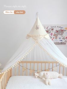 Aimepo Baby Bed Mosquito Net Full Cover Type Universal Splicing Bed Childrens Bed Special Class Light Blocking Anti-Fall Mosquito Net Cover