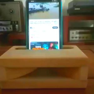 Giá Đỡ đế Điện Thoại Loa Khuếch Đại Âm Thanh tăng tăng âm trầm cho điện thoại 2 trong 1