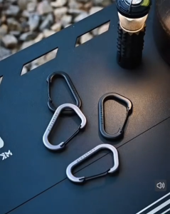 Shinetrip D-Shaped Carabiner - Set of 2 Carabiners