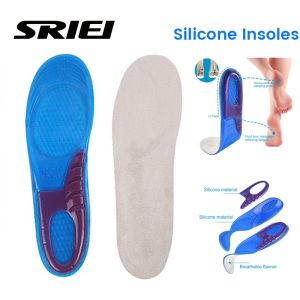 SRIEI 1 Pair Shoes Insole Silica Gel insoles Arch Support Shoe Pad Sport Running Insert Cushion for Men Women