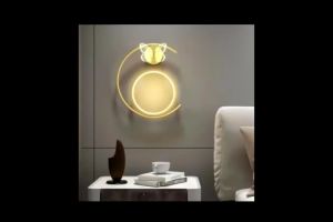 【TWO-PIECE】YHLAMP Wall Lamp Modern Indoor Design Wall Lights Sala Bedside Light Bedroom Light Living Room Background Lamp Minimalist Style Left Right Two-Piece For Bedroom Living Room Kitchen Dining Hall Corridor Nordic Minimalist Wall Lamp
