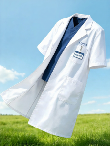 Custom Medical Work Uniform with Logo for Hospital and Clinic