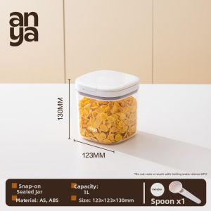 anya | Snap Lid Airtight Moisture & Dust Proof Storage Container