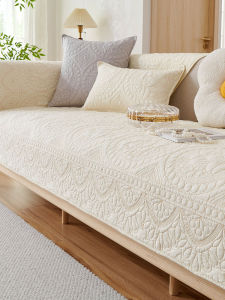 Pure Cotton Sofa Cushion All-Season Non-Slip Fabric High-End Full Cotton Batting Seat Pad 2025 New Cover Cloth