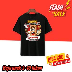 Darkids-BAJU KAOS ANAK AGUSTUSAN 17 AGUSTUS 2025 KAOS HUT REPUBLIK INDONESIA RI KE 80