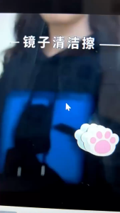 Cat Paw Sponge Cleaning Bathroom Mirror C Kitchen Cleaning Brush Can Be Pasted with Scrubbing Polyester Acrylic Foam