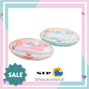 Gunting Kuku Bayi Elektrik 6 in 1 / KURU BABY NAIL TRIMMER ELEKTRIK: Alat Gunting Kuku Bayi Elektrik Alat Kikir Kuku Bayi Pemotong Kuku