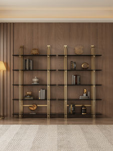 Italian Style High-End Steel Shelving Unit
