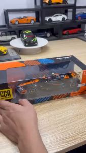Mô Hình Xe Ôtô Kim Loại 1/24 Siêu Xe MCLAREN MCL60 Sẵn Đế Dùng Để Trưng Bày Bàn Làm Việc