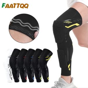 Sports Knee Braces Crashproof Knee & Calf Pads Thigh Compression Leg Sleeves Protection for Youth Adults Basketball Running