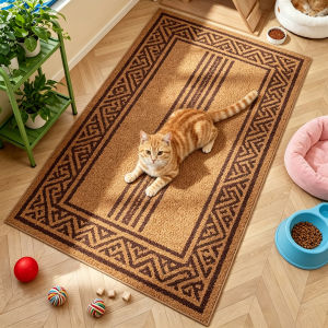 YINSHANG | Scratch-Resistant Cat Mat No-Lint Imitation Sisal Large
