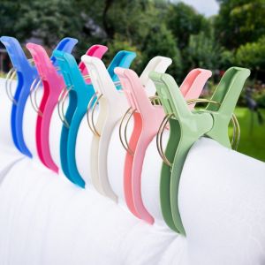 Strong Plastic Windproof Clothes Drying Clamp Large Size Quilt Fixing Clip Clothesline Holder Powerful Fixing Clamp for Quilts