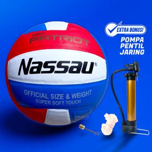 BOLA Voly Pres Nassau New Patriot Haiikyuu Voli Volleyball Anak Supergold
