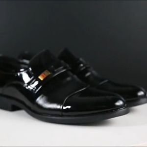 New Leather Shoes Mens Business Formal Wear Shoes British Style Black Casual Leather Shoes For Mens