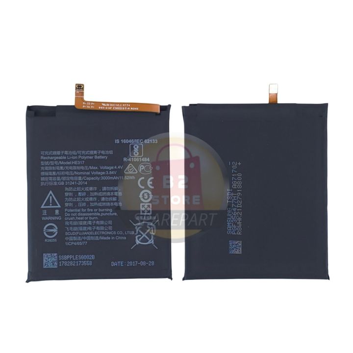BATERAI HE317 COMPATIBLE UNTUK NOKIA BATTERY ORIGINAL QUALITY