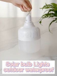 Portable Solar Lights bulb waterproof,are suitable for indoor and outdoor garden camping tent stall fishing,LED light bulb portable,Three levels dimming,home emergency solar light with,Multiple brightness adjustment,Super brightness,Camping Light