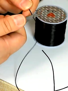 50M Stretch Beaded Thread Crystal Nylon For DIY Balloon Decoration Party Supply