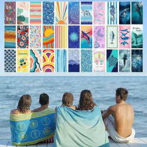 HAIMIAO | Printed Double-sided Quick-drying Thermal Bath Towel
