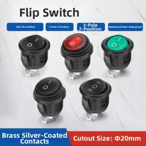 kuicc | Waterproof Boat Switch 3 Pin 2 Stage 6A 250V