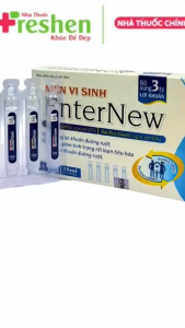 MEN VI SINH  ​EnterNew  ​Bổ sung 3 tỷ LỢI KHUẨN Hộp 4 vỉ x 5 ống  ​10ml