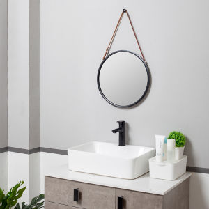 Wall Mounted Round Mirror 38cm