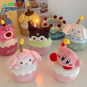 Kiddo zone Birthday Cake Gift Kuromi Cinnamoroll Plush Toy Melody Stuffed Toy Glowing Singing Plush Dolls