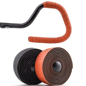 Bicycle Handlebar Tape Road Bike Handle Bar Tapes Anti-slip PU EVA Breathable Cycling Damping Anti-Vibration Straps