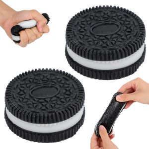 Ultra-Soft Oreo Cookie Shaped Stress Relief Toys Đồ Chơi Giải Trí Mềm Mại Theo Hình Bánh Oreo Đồ Chơi Giải Trí Sáng Tạo Cho Trẻ Em Từ 3 Tuổi Trở Lên