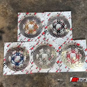 👑👑 จานเบรคSwitเเท้ หมุดเลส ขนาด 220 มิล ใส่เวฟ 110i 125i ปลาวาฬ LED และ PCX 2014-2017 ใส่เวฟ 125rsi บังลม ต้องรองสเปเซอร์