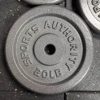 Sports Authority Metal Gym Plates (2.5 to 35LB)(1 PIECE)