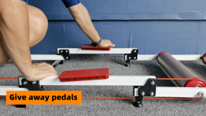 ROCKBROS Magnetic Indoor Bike Trainer – Adjustable Resistance Cycling Roller for Home Fitness & Training