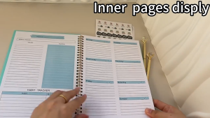 【📣SG Seller】52 sheets Daily Weekly Planner To Do List Notebook Spiral Notepad Undated Organizer