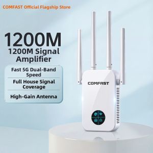 Comfast | Dual Band 5G Gigabit WiFi Signal Booster Amplifier Repeater Router Bridge