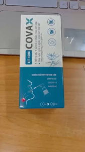 Xịt Họng Covax Vshine chiết xuất xuyên tâm liên sâm ấn độ hỗ trợ bảo vệ miệng họng hỗ trợ giảm ho