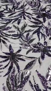 New Arrival French Handmade Embroidery Lace Fabric 2026 High Quality African Sequins Lace Fabric For Bridal Evening Dresses