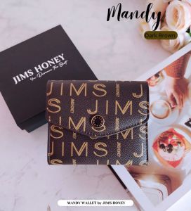 Mandy Wallet Jims Honey Dompet Lipat Wanita Free Box Eksklusif