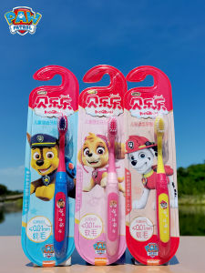 Ultra-Soft Bristle Childrens Toothbrush by Wang Wang Team for Ages 3-12 Protects Teeth for Training and Use