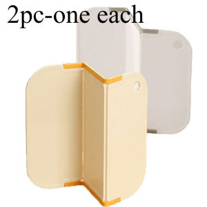 1/2PC Multifunctional Folding Cutting Board Food Grade Portable Anti Slip Double-sided Cutting Board Plastic Baby Food Board