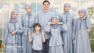 GAMIS SARIMBIT SEPLY TENARA ESSENCE AURA TERBARU 2026 TERMURAH COCOK UNTUK LEBARAN KELUARGA