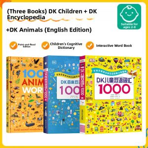 YOUXUEXIAOKEIDOU | Point-to-Read Bilingual Vocabulary Book 1000 Words Early Education