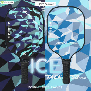 ALPSPORT New Sakura Goddess USAPA  Approved Pink Pickleball Paddle Women Single Unibody T700 Carbon Fiber Set Pro With Free Ball