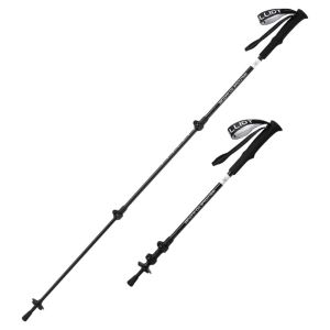 PELLIOT | Carbon Fiber Adjustable Hiking Handsticks